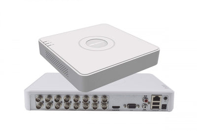 HIKVISION DS-7116HGHI-M1 16 Kanal 1 Kanal Ses 1080P 1 SATA x 10TB HD-TVI - AHD - Analog DVR