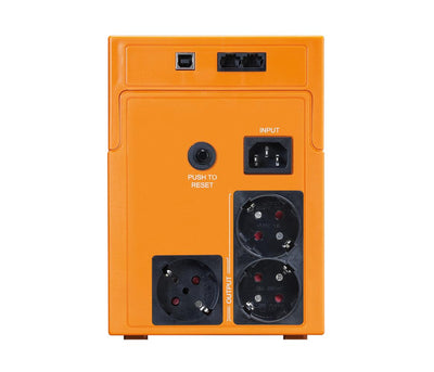 Makelsan Lion 1200 VA Line Interactive UPS - LCD Ekran, 2x7Ah Akü