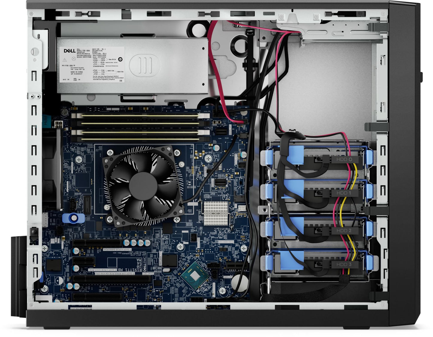DELL PowerEdge EMEA_PET150SPL2-V1 XEON E-2314 1x32GB 2x960 SSD (ENTERPRİSE) 4U TOWER 300W Server