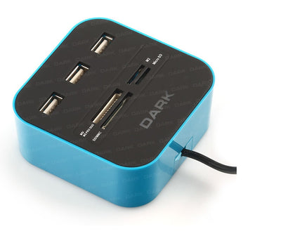 DARK DK-AC-UCR202BL MicroSD/SD/MMC/M2/MS USB 2.0 PRO DUO Kart Okuyucu