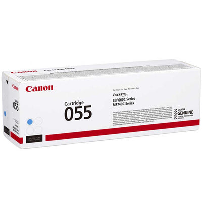 Canon CRG-055C Mavi Toner Kartuşu - MF742, MF744, MF746 - 2.100 Sayfa