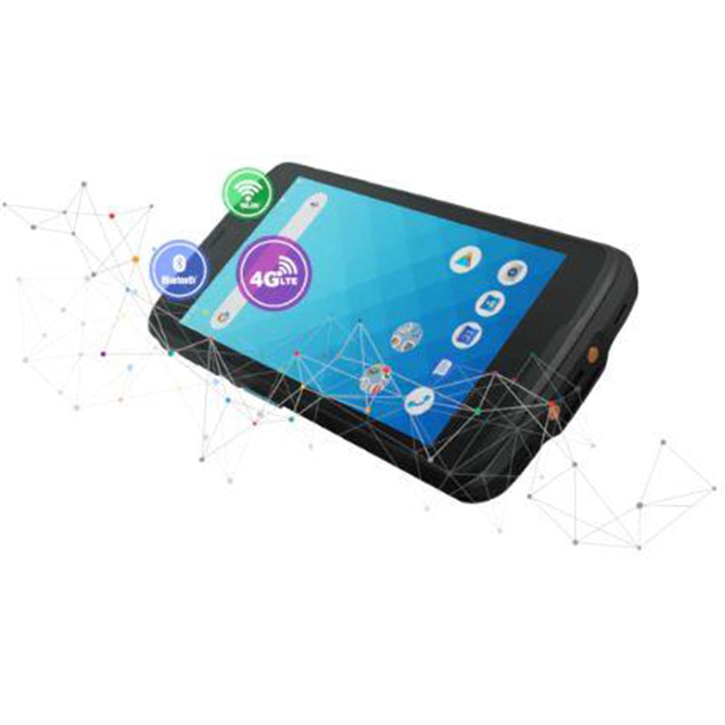 UNITECH EA520 5"(inç) 4GB/64GB 1D/2D Okuyucu Wifi Android 11 El Terminali