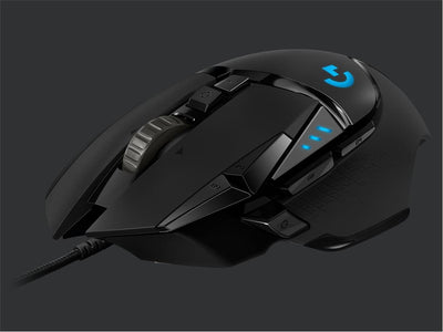 Logitech 910-005471 G502 HERO High Performance Wired Gaming Oyuncu Mouse 16.000 DPI RGB Optik