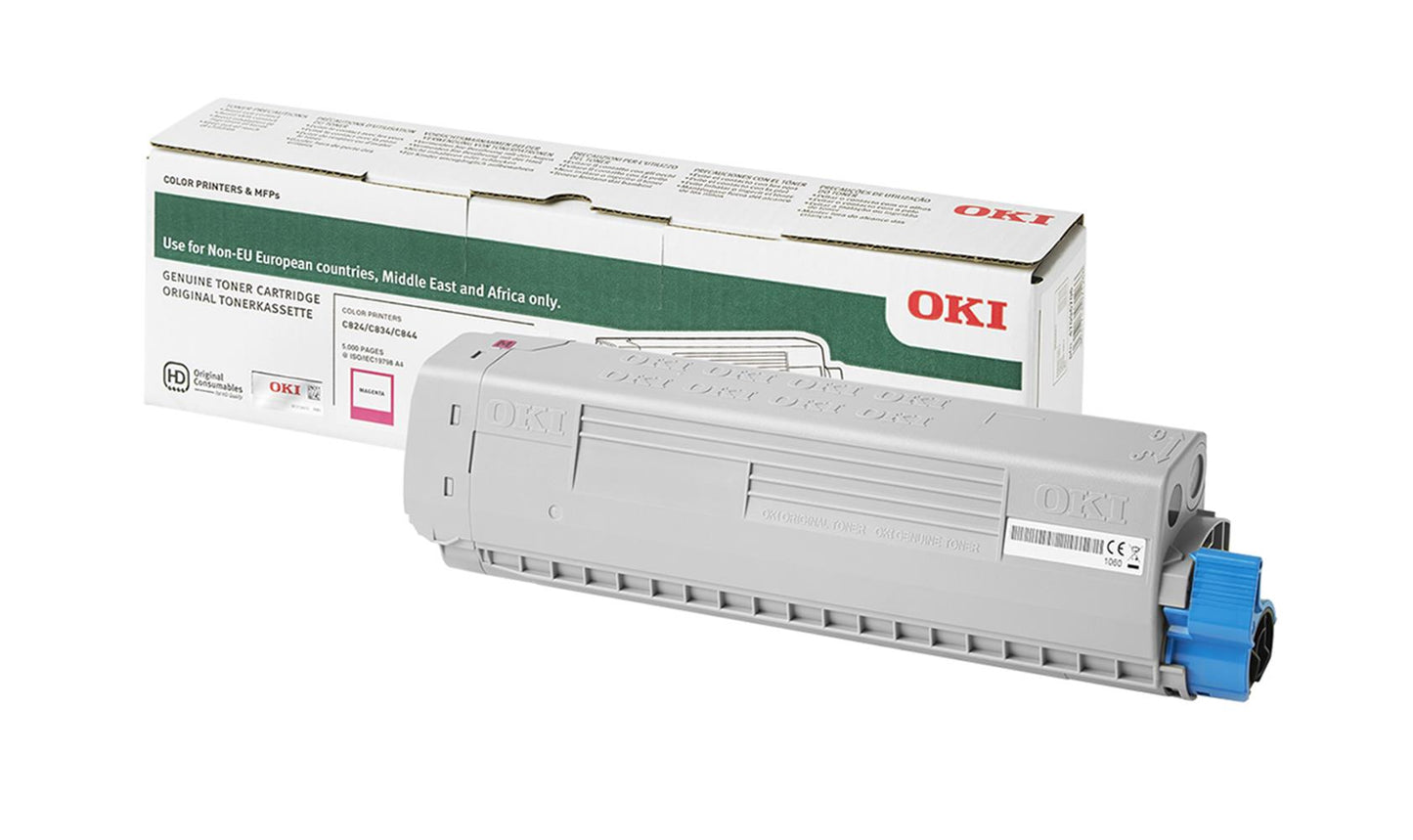 OKI 47095702 KIRMIZI TONER C824 - C834 - C844 TONER 5000 SAYFA