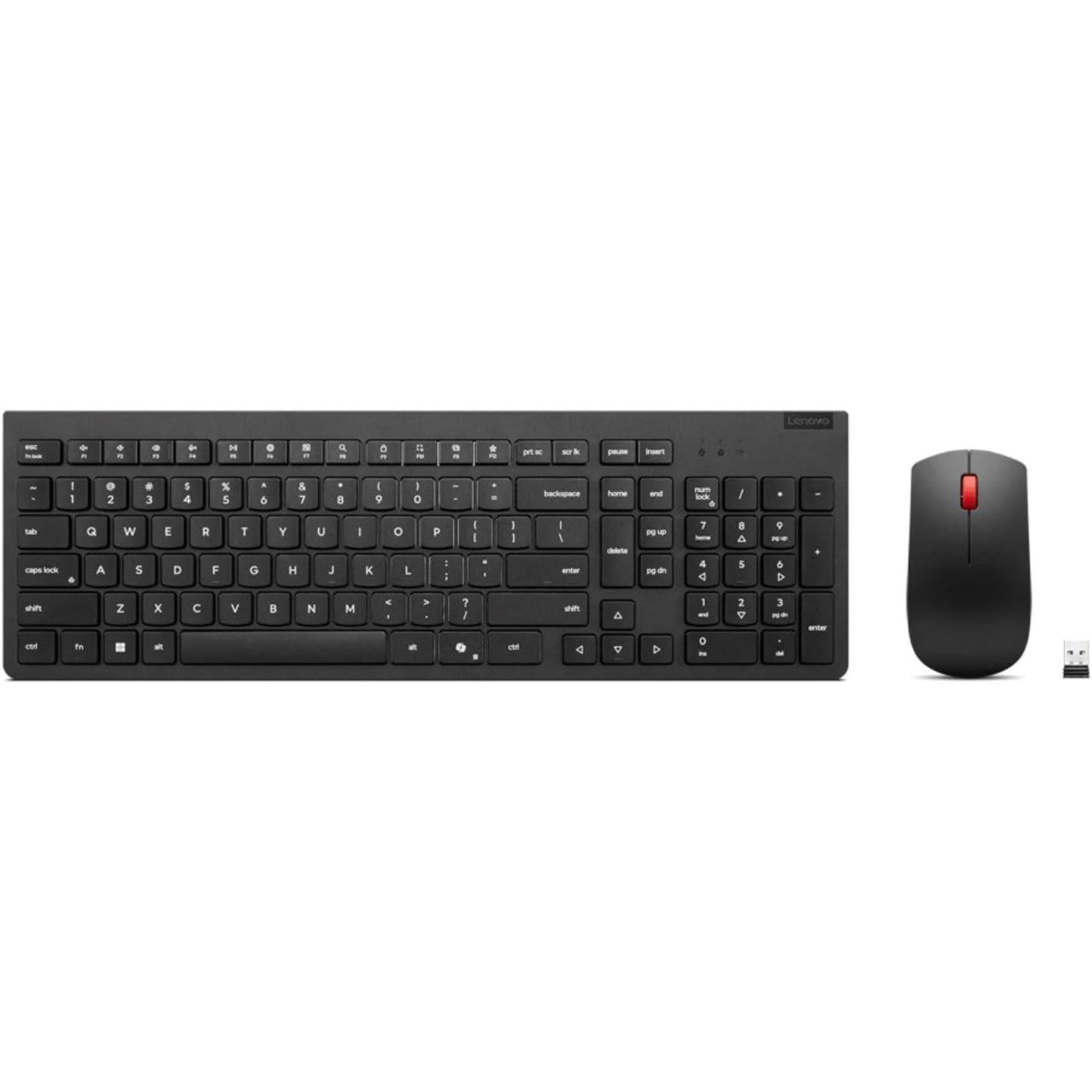 LENOVO 4X31N50744 Q Türkçe Kablosuz Siyah Essential Klavye + Mouse Seti