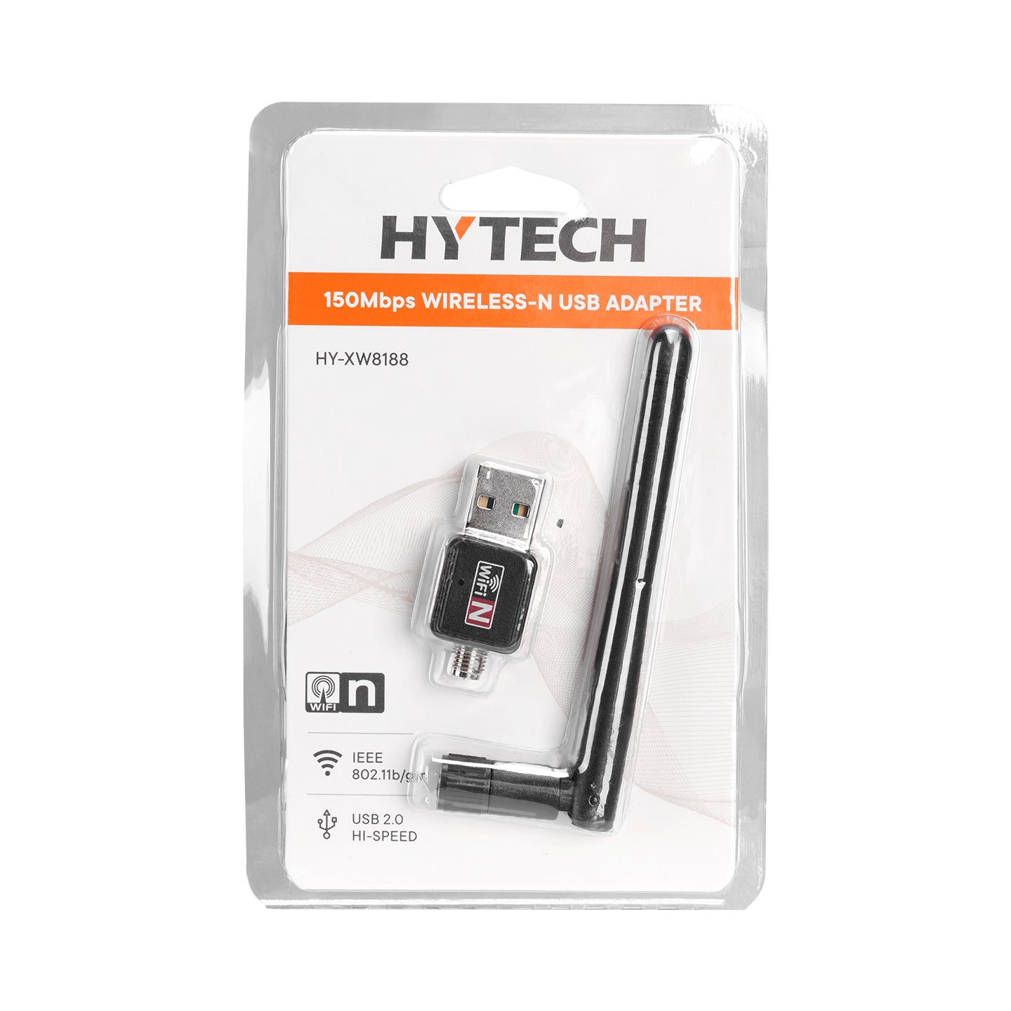 HYTECH HY-XW8188 150Mbps USB 1x Anten Kablosuz Adaptör