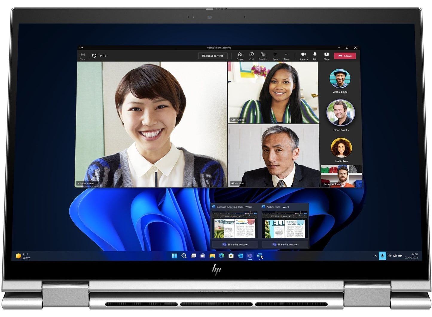 HP Elite x360 830 G11 B2RK7ES Ultra 7-155U 16GB 512GB SSD O/B Intel UHD 13.3" Dokunmatik W11P 2 in 1 Notebook