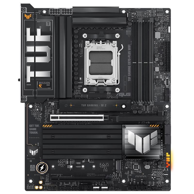 Asus Tuf Gaming X870-plus Wifi Ddr5 8000mhz 1xhdmi 2xusb4 4xm.2 Am5 Atx (amd Am5 9000/ 8000/ 7000 Seri Islemci Uyumlu)
