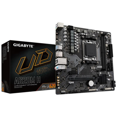 Gigabyte A620m-h Ddr5 6400mhz 1xhdmi 1xdp 1xm.2 Usb3.2 Am5 Matx (amd 7000,8000 Ve 9000 Seri Islemci Uyumlu)
