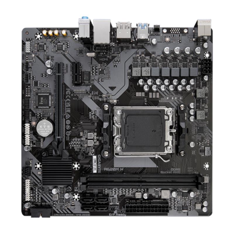 Gigabyte A620m-h Ddr5 6400mhz 1xhdmi 1xdp 1xm.2 Usb3.2 Am5 Matx (amd 7000,8000 Ve 9000 Seri Islemci Uyumlu)