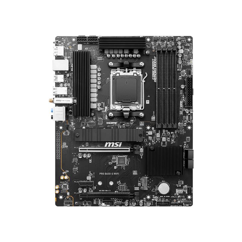 Msi Pro B650-s Wifi Ddr5 7200mhz 1xhdmi 1xdp Usb 3.2 M.2 Atx Am5 (amd Am5 7000 Serisi Ile Uyumlu)