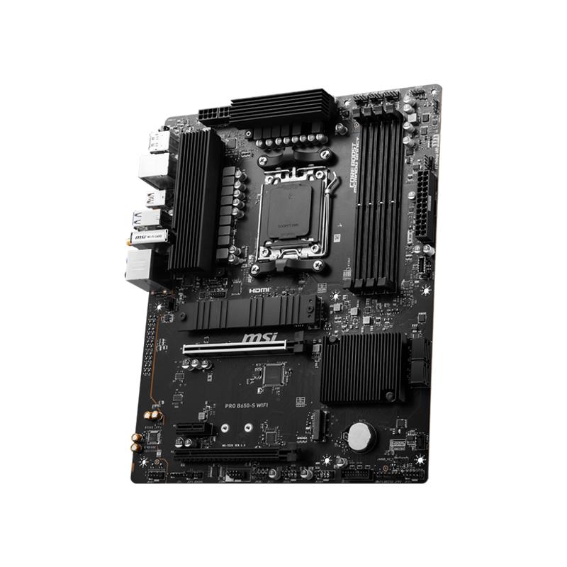 Msi Pro B650-s Wifi Ddr5 7200mhz 1xhdmi 1xdp Usb 3.2 M.2 Atx Am5 (amd Am5 7000 Serisi Ile Uyumlu)