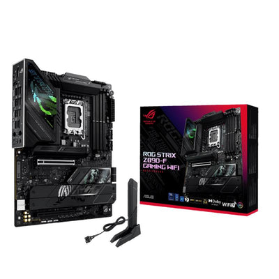 Asus Rog Strix Z890-f Gaming Wifi Ddr5 8600mt/s 1xhdmi 1xdp 2xusb Type-c 5xm.2 Atx 1851p(intel Ultra Processors Series2)