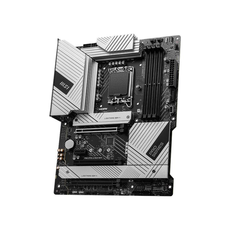 Msi Pro Z790-a Max Wifi Ddr5 7800mhz 1xhdmi 1xdp 4xm.2 Usb 3.2 Atx 1700p (12. / 13. Ve 14. Nesil Islemci Uyumlu)