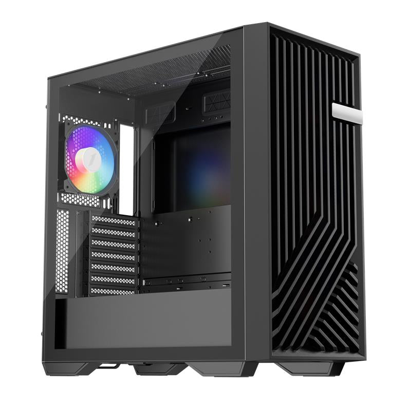 1st Player Fd8 Siyah 1000w 80+ Gold Full Moduler Atx 3.1/pcie 5.1 Argb 6x12cm Fan Temperli Cam Mesh