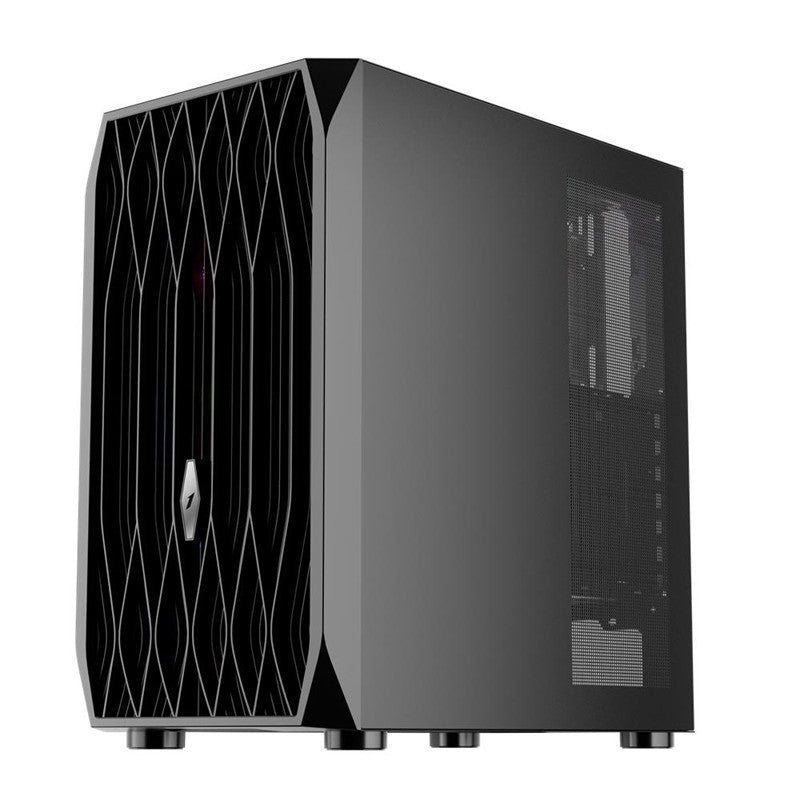 1st Player Ariya Ay7 Siyah 650w 80+ Argb 4x12cm Fan Temperli Cam Mesh Usb 3.0 Atx Kasa