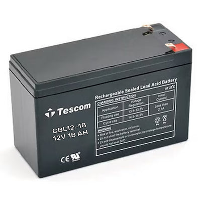 Tescom Combatt Cbl12-18 12v 18ah Tam Bakimsiz Kuru Aku