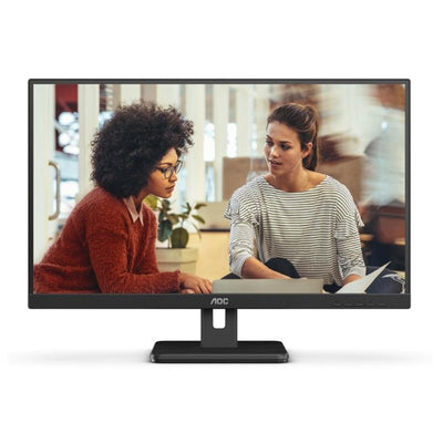 27 Aoc 27e3um/bk 4ms 75mhz 1xvga 1xhdmi 1xdp Fhd 1920x1080 Usb3.2 Hoparlor Cercevesiz Dusuk Mavi Isik Vesa Siyah