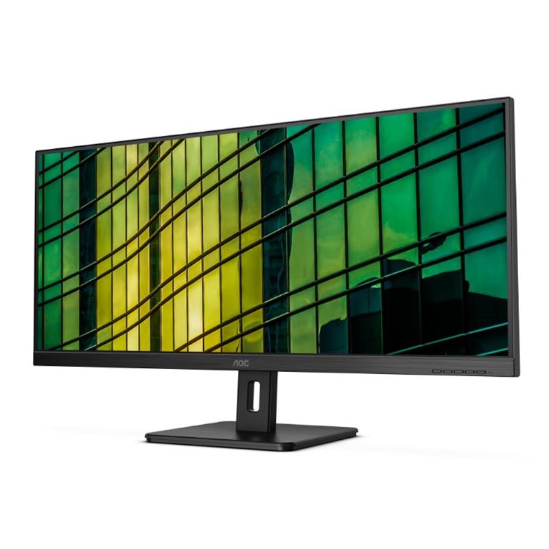 34 Aoc U34e2m/bk 4ms 100mhz 2xhdmi 1xdp Wqhd 3440x1440 Cercevesiz Dusuk Mavi Isik Vesa Siyah