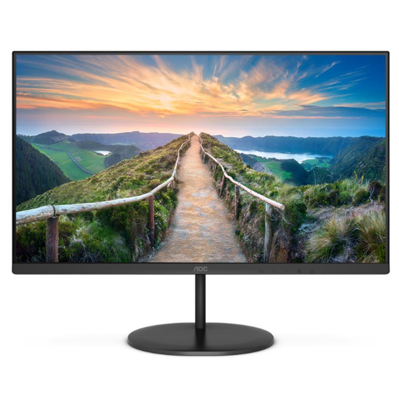 27 Aoc Q27v4ea Ips 4ms 75mhz 1xhdmi 1xdp Qhd 2560x1440 Hoparlor Cercevesiz Flicker-free Vesa Siyah