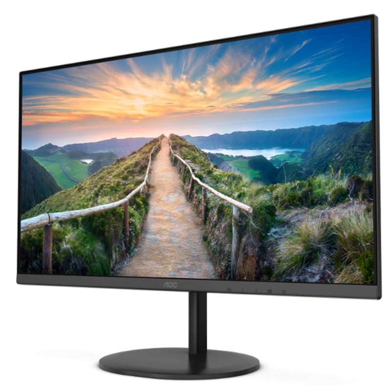 27 Aoc Q27v4ea Ips 4ms 75mhz 1xhdmi 1xdp Qhd 2560x1440 Hoparlor Cercevesiz Flicker-free Vesa Siyah