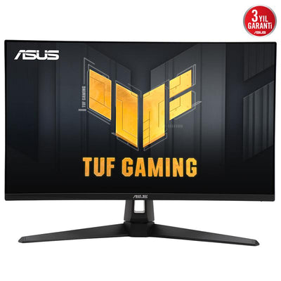 27 Asus Tuf Gaming Vg27aq3a Ips 1ms 180mhz 2xhdmi 1xdp Qhd 2560x1440 Hoparlor Freesync Flicker-free Pivot Vesa Siyah