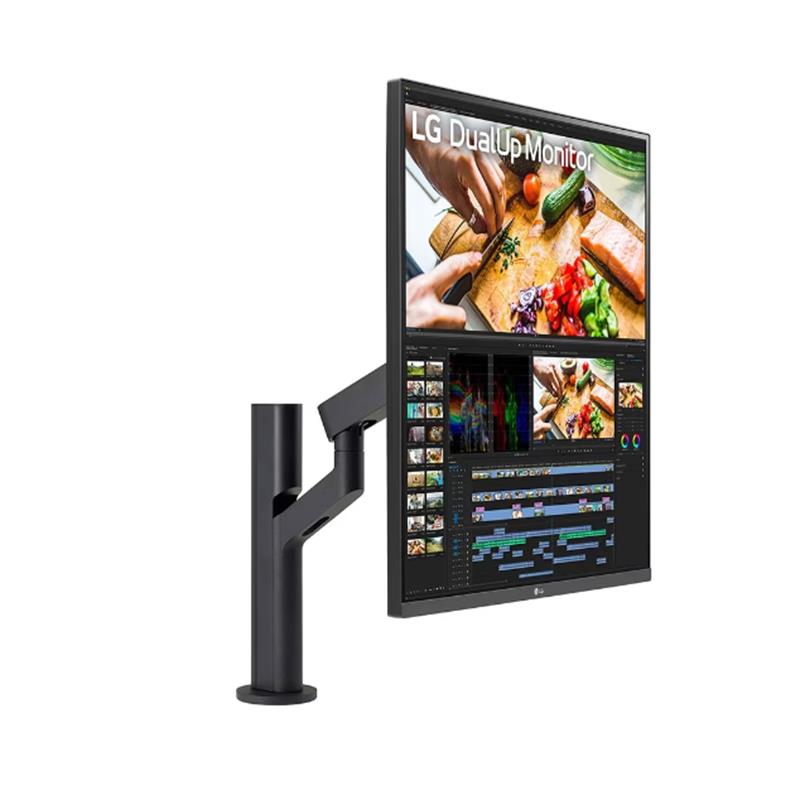 27.6 Lg 28mq780-b Ips Dualup 5ms 60hz 2xhdmi Dp Usb-c 2k Qhd 2560x2880 Hoparlor Vesa Pivot Siyah