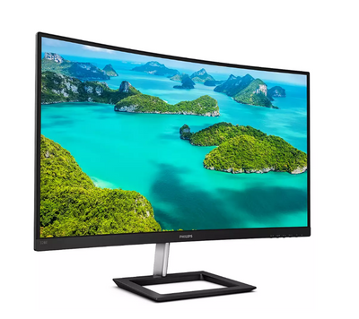 31.5 Philips 328e1ca/00 4ms 60mhz 2xhdmi 1xdp 4k Uhd 3840x2160 Hoparlor Flicker-free Dusuk Mavi Isik Curved Vesa Siyah