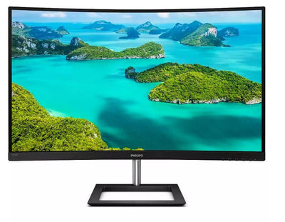 31.5 Philips 325e1c/00 4ms 75mhz 1xvga 1xhdmi 1xdp 2k Wqhd 2560x1440 Flicker-free Freesync Yukseklik Ayari Curved Siyah