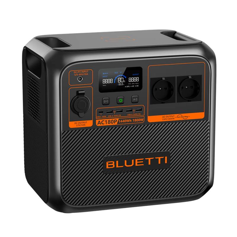 Bluetti Ac180p 1800w 1440wh Tasinabilir Guc Istasyonu