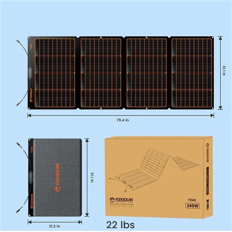 Flexsolar F240 Tasinabilir Gunes Paneli 240w