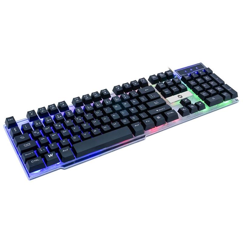 Frisby Fk-g508qu Usb Q Tr 3 Renkli Isikli Kablolu Klavye