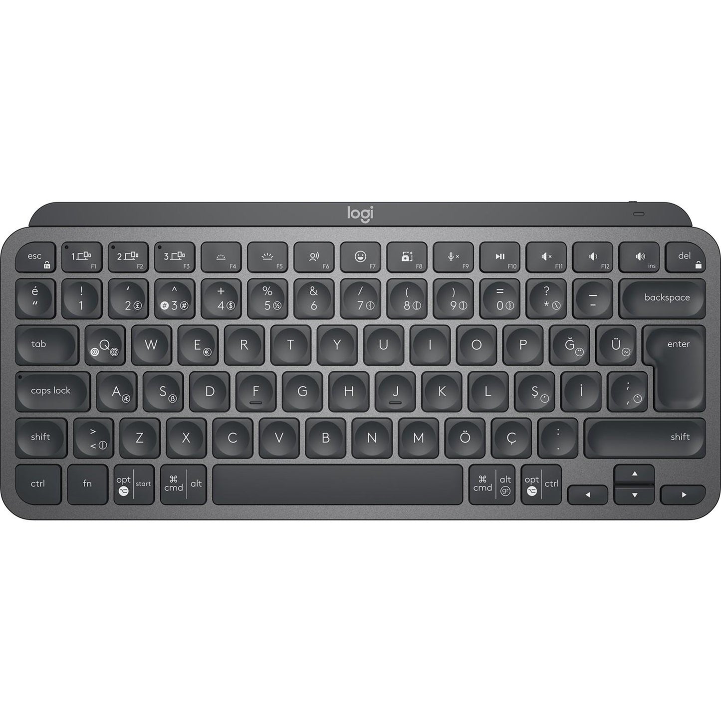 Logitech Mx Keys Mini Q Tr Klavye Siyah 920-010504