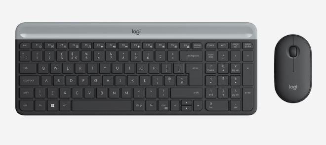 Logitech Mk470 Q Tr Ince Kablosuz Klavye Mouse Set Siyah 920-009435
