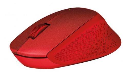 Logitech M330 Sessiz Kablosuz Usb Optik Mouse Kirmizi 910-004911