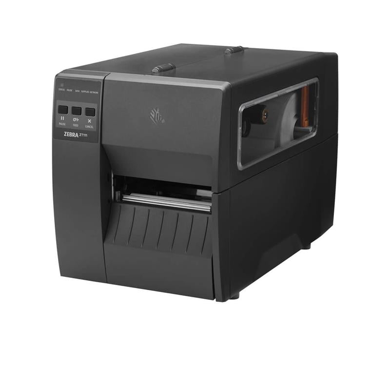 Zebra Zt111 (zt11142-t0e000fz)203dpi Termal T. Usb+seri+eth. Ekransiz Metal Kasa End Barkod Yazici(450m Ribon Kullanimi)