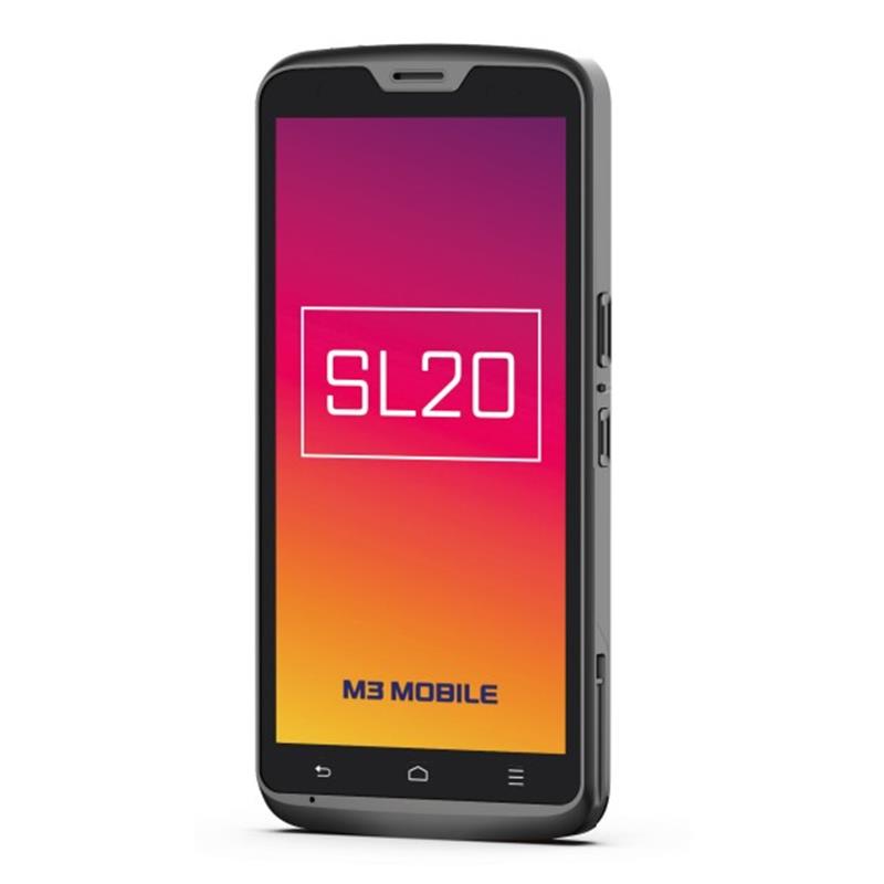 M3 MOBILE SL20W 2D KAREKOD ANDROID 11 4GB/64GB 13MP WIFI+BLUETOOTH 5.45" KORUYUCU KILIF DOKUNMATIK EKRAN EL TERMINALI
