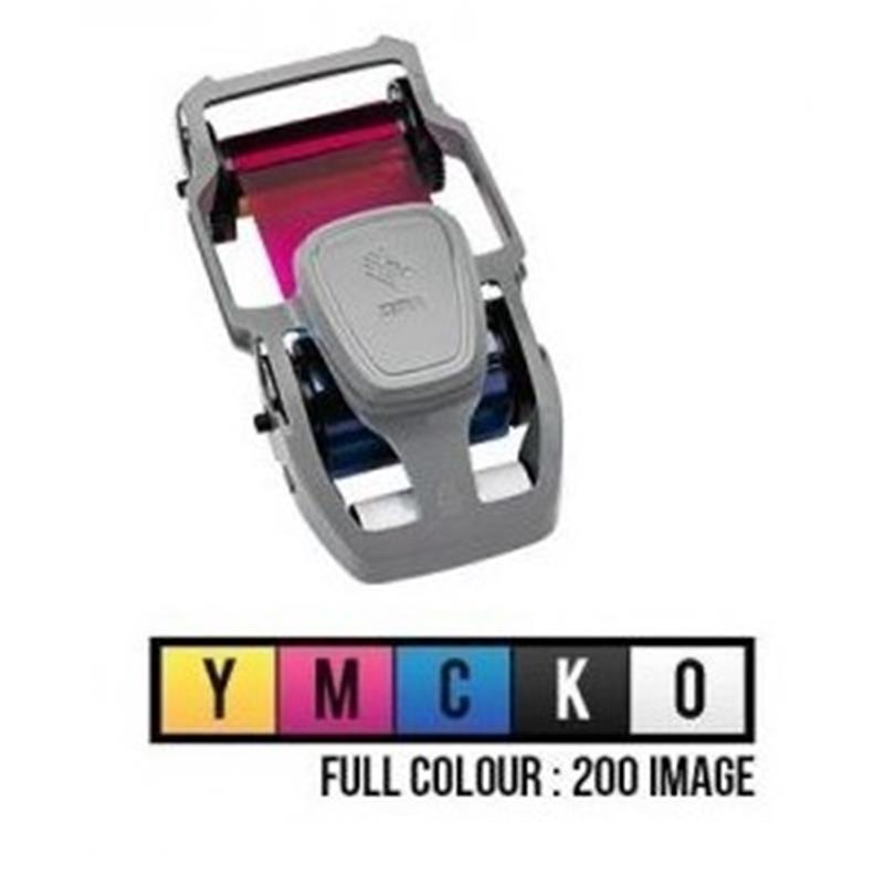 Zebra 800300-250em Zc100/zc300 Uyumlu Tek Yuz 200 Baski Renkli Ribon