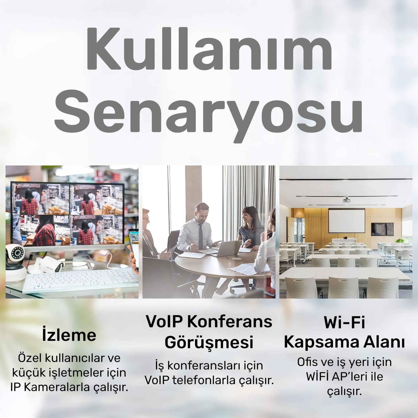 Cudy GS1026PS2 2Port Gigabit 24Port Gigabit PoE 10/100Mbps 300W Metal Kasa Switch