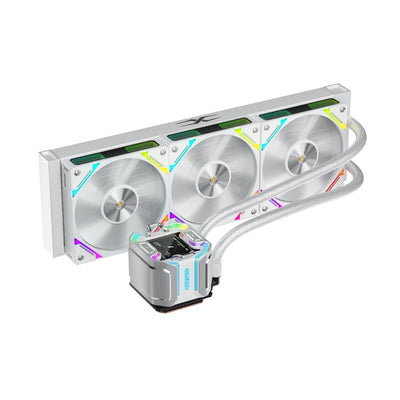 1st Player X Starship 360mm Beyaz Argb Ips 2.4" Dijital Ekranli Am5 / Lga 1851, Lga 1700 Premium Isl