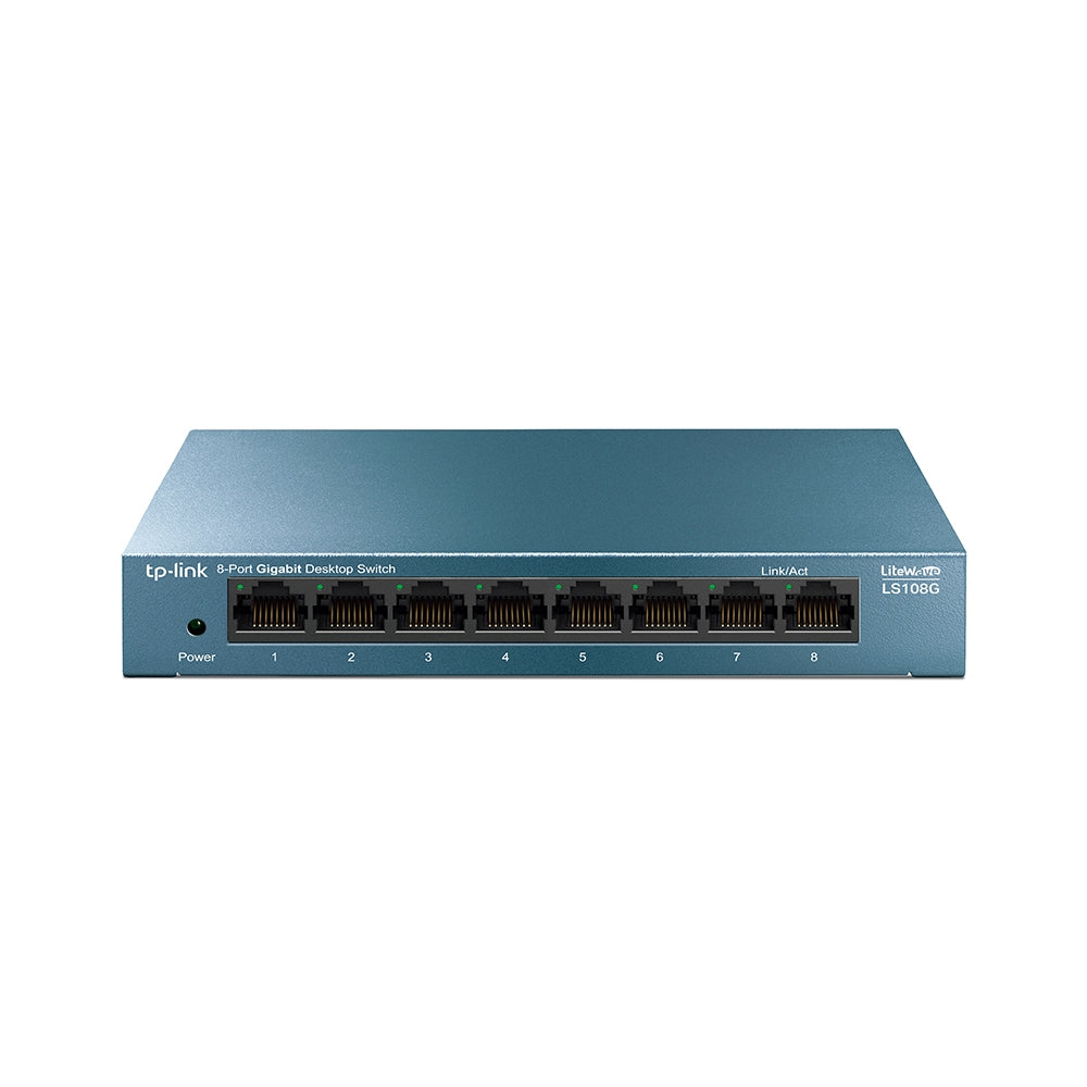 Tp-link Ls108g 8 Port Gigabit Metal Kasa Switch