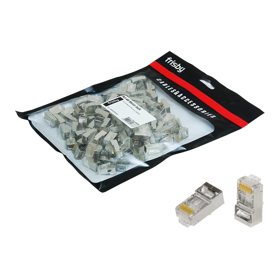 Frisby Fnw-rj4522n Rj45 Ftp Cat6 Konnektor Metal 100lu Paket