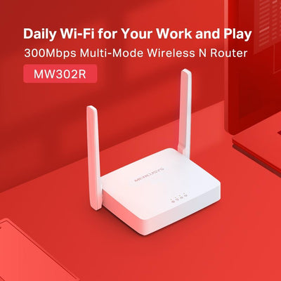 Tp-link Mercusys Mw302r 300mbps Wifi N Router