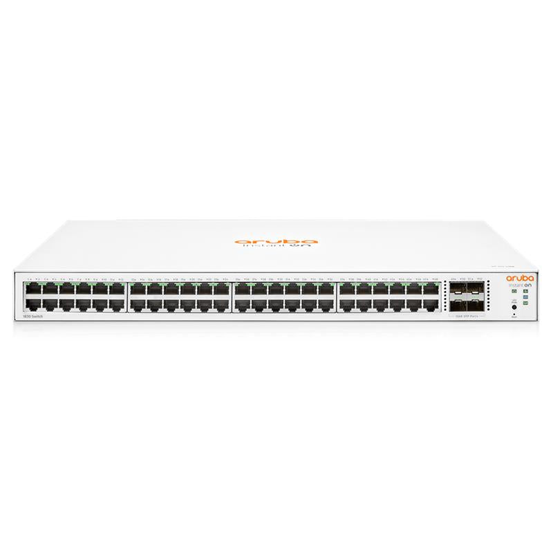 Hpe Aruba Ion Jl814a 48 Port Gigabit + 4x1gb Sfp Uplink Yonetilebilir Rackmount Switch