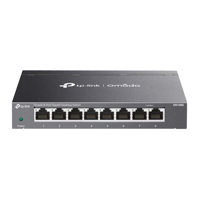 Tp-link Omada Ds108g 8 Port Gigabit Masaustu Metal Kasa Switch