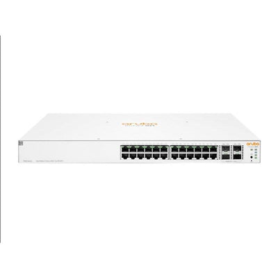 Hpe Aruba Ion 1930 Jl683b 24 Port Gigabit+4x10gb Sfp Yonetilebilir 195w Poe Switch