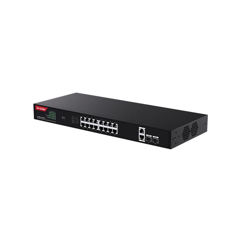 Ip-com G1120p-16-250w 16 Port Gigabit+2xgb Rj45/sfp Uplink 230w Poe Rackmount Switch