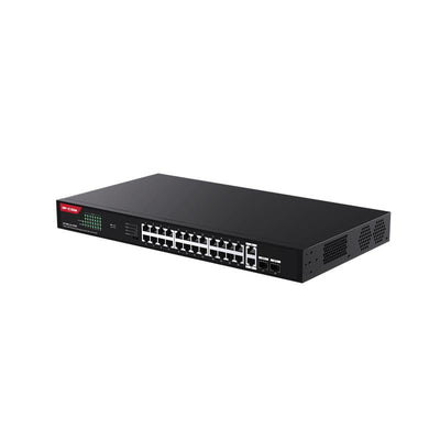 Ip-com G1128-24-410w 24 Port Gigabit +2xgb Rj45/sfp Uplink 370w Poe Rackmount Switch