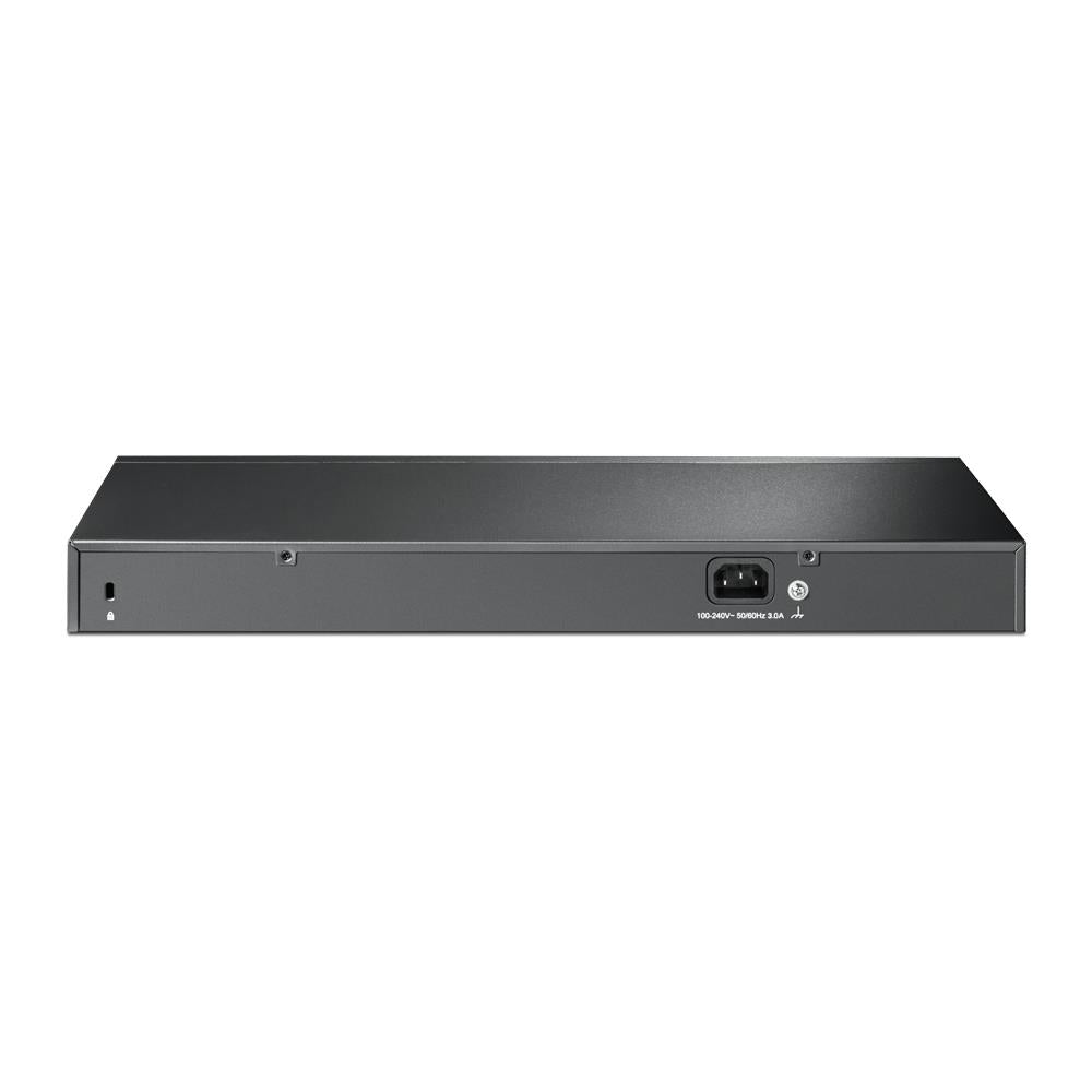 Tp-link Tl-sg1428pe 24 Port Gigabit + 2xgigabit Rj45/sfp Uplink Yonetilebilir 250w Poe Rackmount Switch
