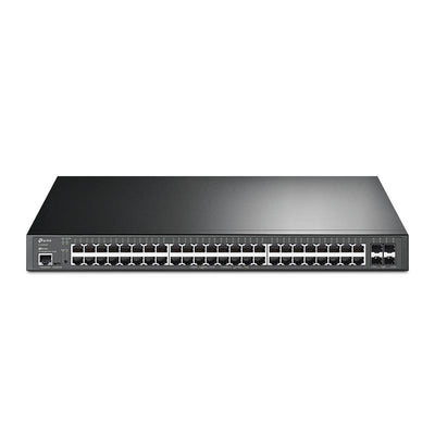 Tp-link Omada Tl-sg3452xp 48 Port Gigabit + 4x10gb Sfp+ 500w Poe Jetstream Yonetilebilir Rackmount Switch